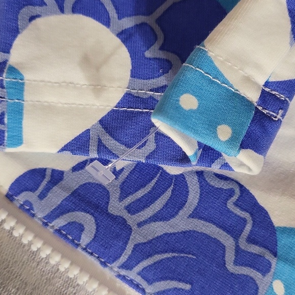 Barbara Gerwit Womens XS Full Zip Resort Jacket- Micro Terricloth - Nautical - Picture 3 of 7